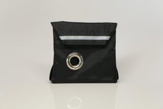 Go Pak Junior Black Red Reflective Hole