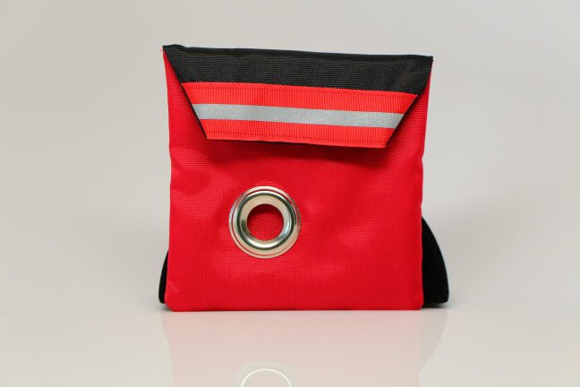 Go Pak Junior Red Black Reflective Hole